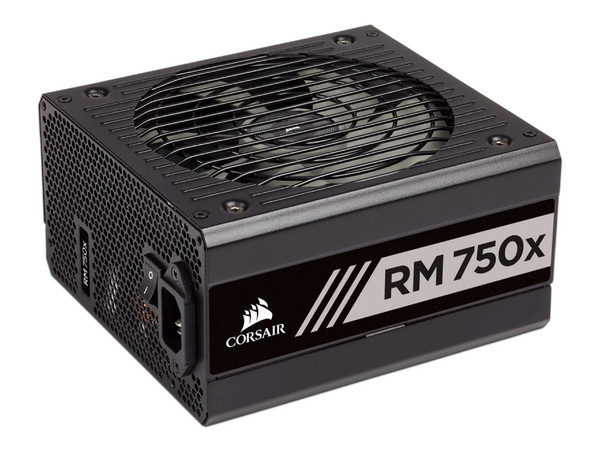 Fuente de Poder Corsair RM750x de 750W, Full Modular, ATX, 80 Plus Gold. Refurbished
