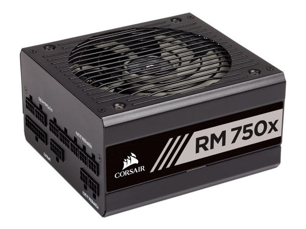 Fuente de Poder Corsair RM750x de 750W, Full Modular, ATX, 80 Plus Gold. Refurbished