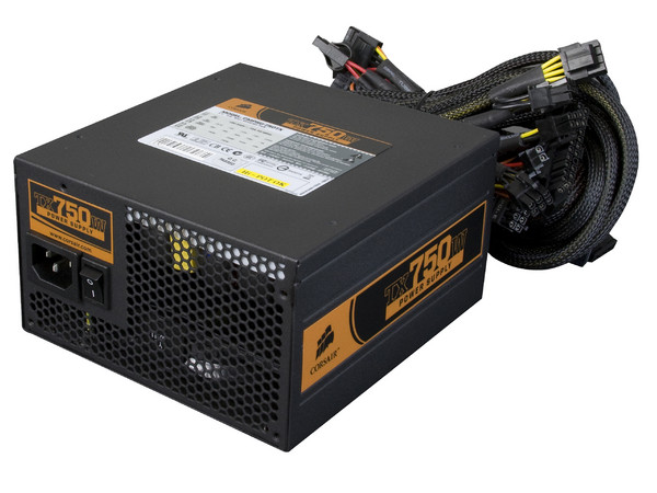 Fuente de Poder CORSAIR TX750W de 750W