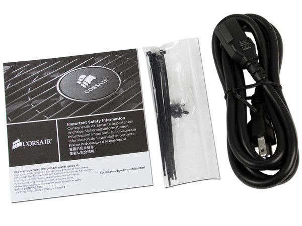 Fuente de Poder Corsair GS600 de 600W.