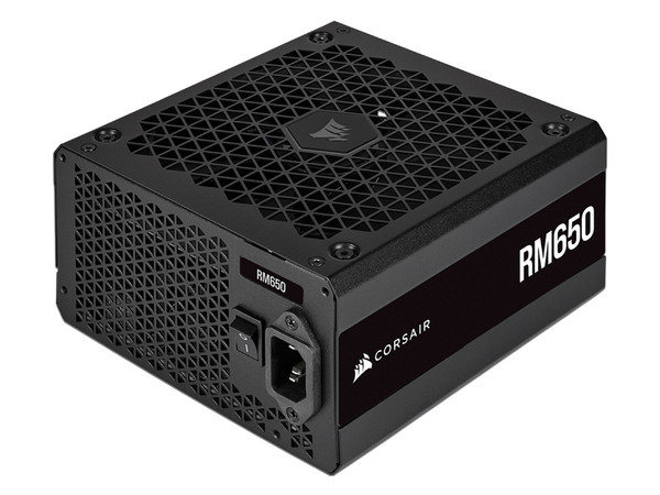 Fuente de Poder Corsair RM650 de 650W, ATX, 80 PLUS Gold, Completamente Modular. Color Negro.