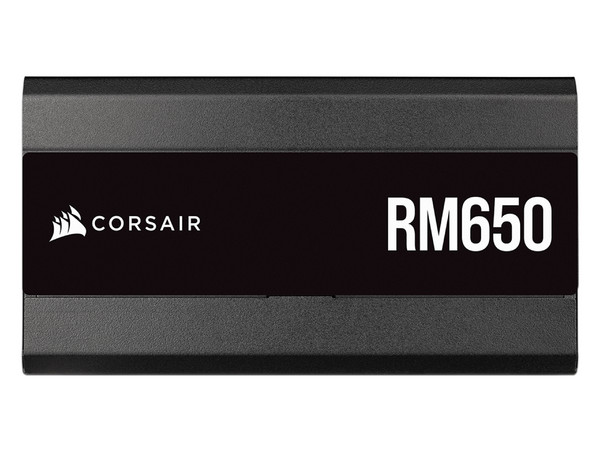 Fuente de Poder Corsair RM650 de 650W, ATX, 80 PLUS Gold, Completamente Modular. Color Negro.