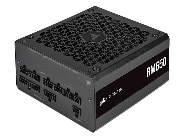 Fuente de Poder Corsair RM650 de 650W, ATX, 80 PLUS Gold, Completamente Modular. Color Negro.