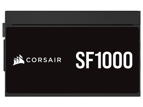 Fuente de Poder Modular Corsair SF1000 de 1000W, ATX 3.1, 80 Plus Platinum, Color Negro.