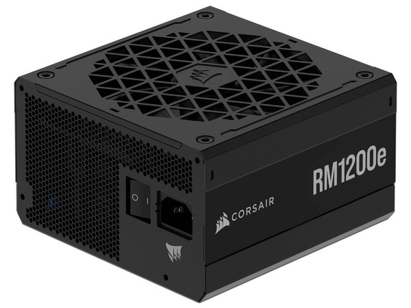 Fuente de Poder Modular Corsair RM1200e  de 1200W, ATX, 80 Plus Gold, Color Negro.