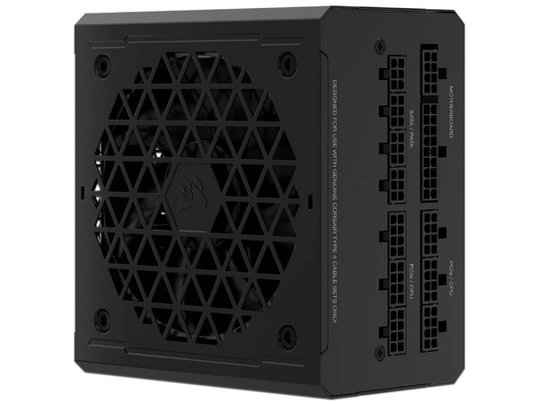 Fuente de Poder Corsair RM1000e de 1000W, Full Modular, ATX, 80 Plus Gold, Refurbished.