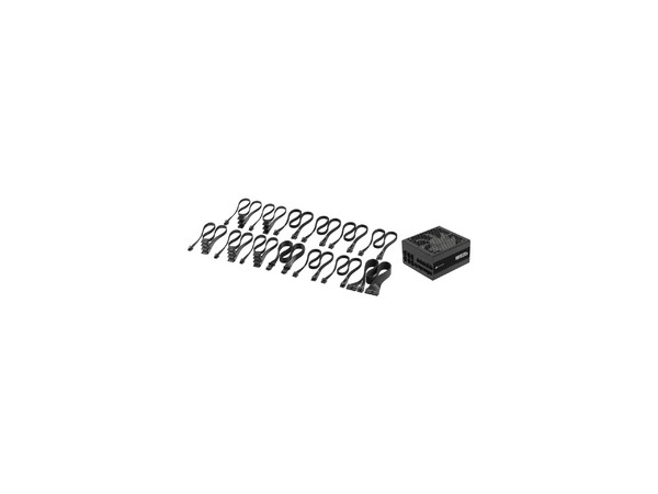 Fuente de Poder Modular Corsair RM1000x de 1000W, 80 Plus Gold, ATX, Color Negro.