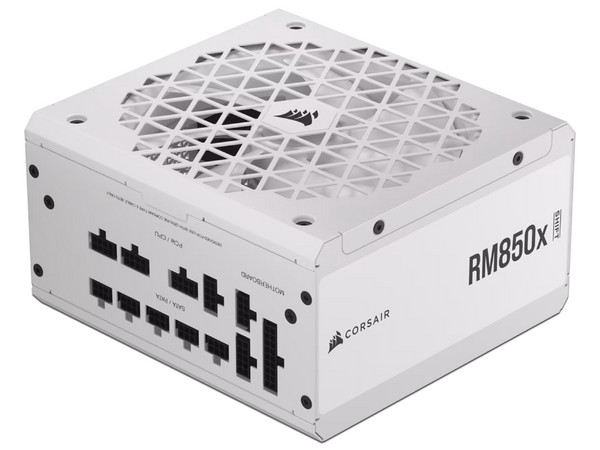 Fuente de Poder Modular Corsair RM850x SHIFT de 850W, ATX, 80 Plus Gold. Color Blanco.