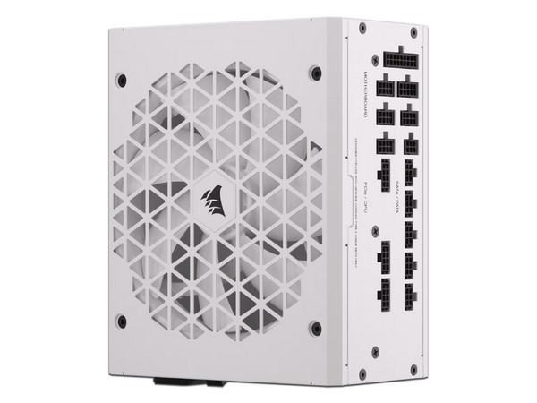 Fuente de Poder Modular Corsair RM1000x de 1000W, ATX, 80 Plus Gold. Color Blanco.