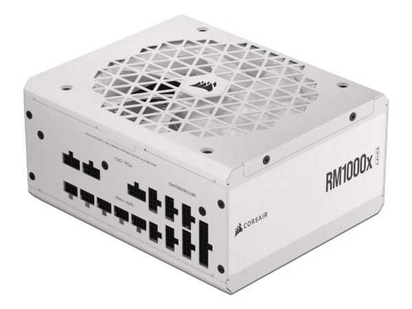 Fuente de Poder Modular Corsair RM1000x de 1000W, ATX, 80 Plus Gold. Color Blanco.