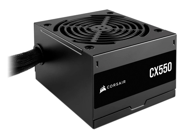 Fuente de Poder Corsair CX550 de 550W, ATX, 80 PLUS Bronze.