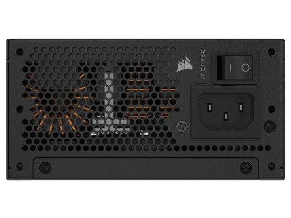Fuente de Poder Modular Corsair SF750 de 750W, 80 Plus Platinum, Color Negro.