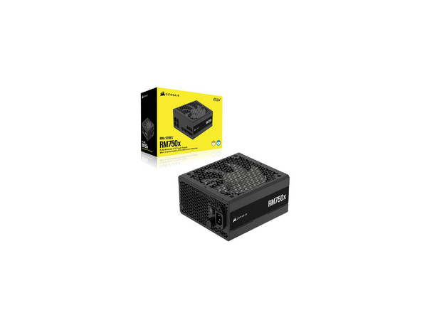 Fuente de Poder Modular Corsair RM750x de 750W, ATX, 80 Plus Gold, Color Negro.