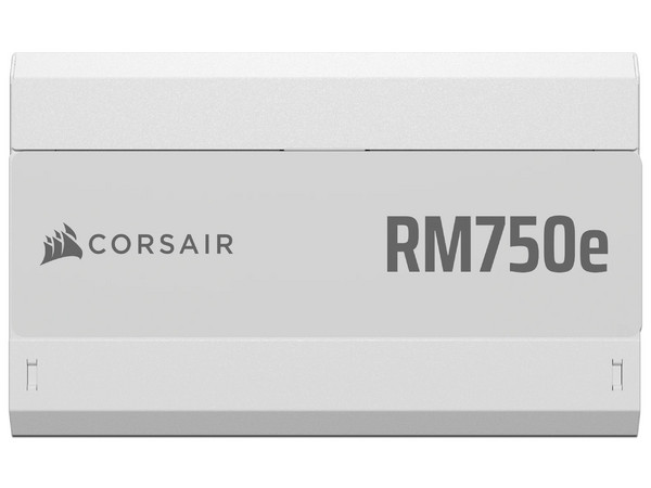 Fuente de Poder Modular Corsair RM750e de 750W, ATX, 80 Plus Gold, Color Blanco.