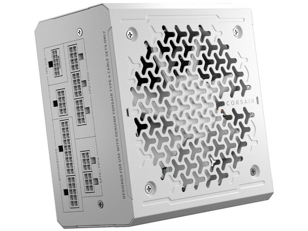 Fuente de Poder Modular Corsair RM1000E de 1000W, 80 Plus Gold, ATX, Color Blanco.
