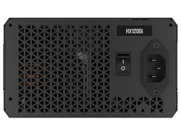 Fuente de Poder Modular Corsair HX1200i de 1200W, Ventilador de 140mm, Cybenetics Platinum, Color Negro.