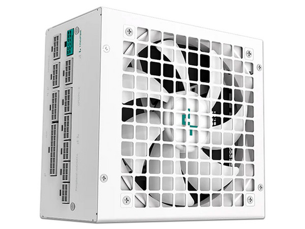 Fuente De Poder Deepcool Px1200G 1200W,  80 Plus Gold Full Modular. Color Blanco
