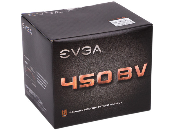 Fuente de Poder EVGA Power Supply de 450W, 80 PLUS Bronze.