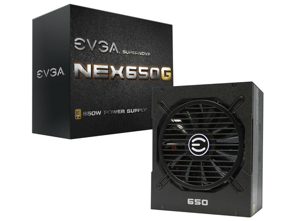 Fuente de poder EVGA SuperNOVA 650 G1 de 650W, ATX, 80 PLUS GOLD.