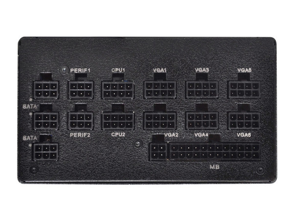 Fuente de Poder EVGA 1000 G de 1000W, ATX, 80 PLUS GOLD.