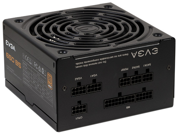 Fuente de Poder EVGA 650 B5 de 650W, Full Modular, ATX, 80 PLUS Bronze.