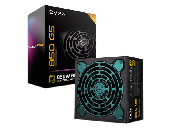 Fuente de Poder EVGA SuperNOVA 850 G5 de 850W, ATX, 80 PLUS Gold.