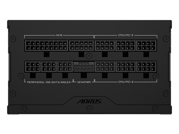 Fuente de Poder Modular GIGABYTE AORUS ELITE P1000W de 1000W, 80+ Platinum, PCIe 5.0
