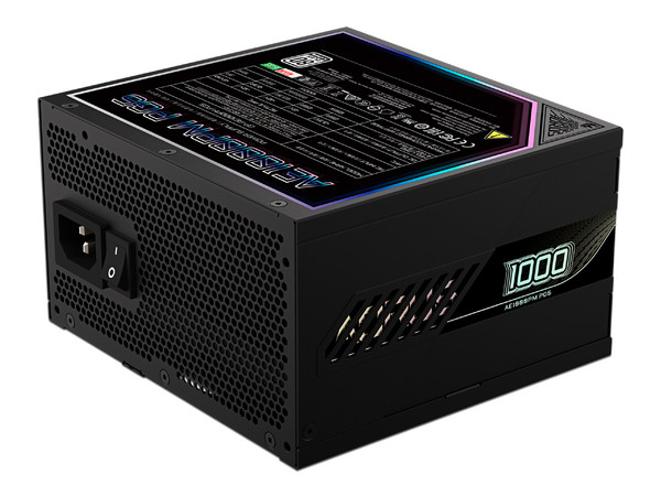 Fuente de Poder Modular GIGABYTE AORUS ELITE P1000W de 1000W, 80+ Platinum, PCIe 5.0