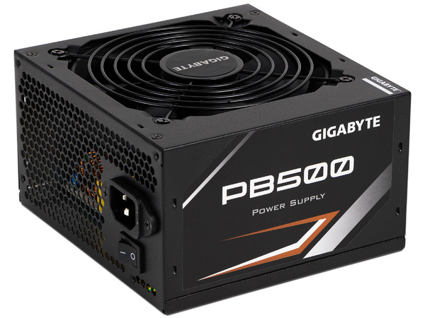 Fuente de Poder Gigabyte PB500 de 500W, ATX, 80 Plus Bronze.