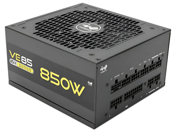 Fuente de Poder Modular InWin VE85 de 850W, ATX, 80 Plus Gold.