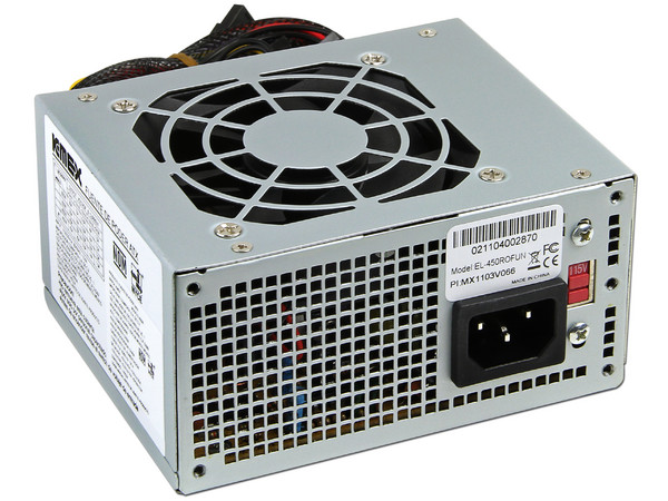 Fuente de Poder KMEX de 450W, Micro-ATX, Slim.