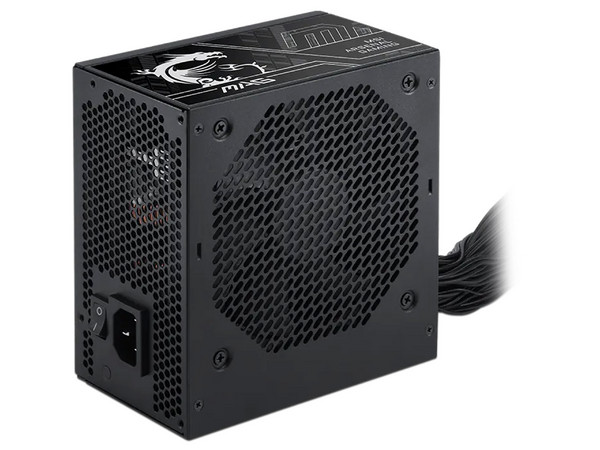Fuente de Poder MSI MAG A750BN PCIE5 III de 750W, 120 mm, 80 PLUS Bronze. Color Negro. 