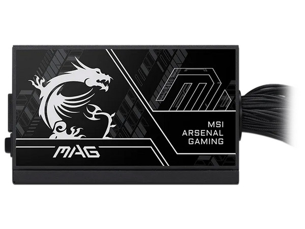 Fuente de Poder MSI MAG A750BN PCIE5 III de 750W, 120 mm, 80 PLUS Bronze. Color Negro. 