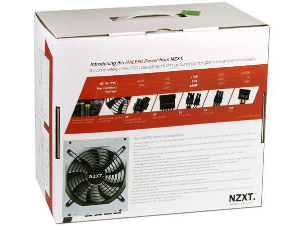Fuente de Poder NZXT HALE90 850W