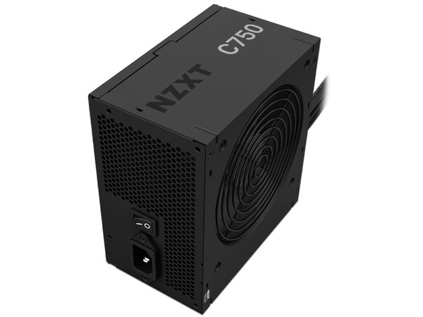 Fuente de Poder NZXT C750 de 750W, ATX, 80 Plus Bronze. Color Negro.