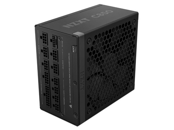 Fuente de Poder NZXT C850 Gold de 850W, ATX, 80 Plus Gold, Color Negro.
