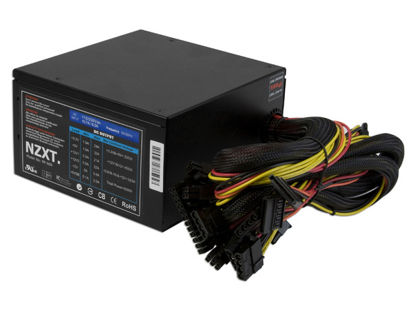 Fuente de Poder NZXT Performance Power 600W soporta SLI y Crossfire