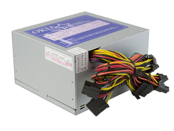Fuente de Poder OKIA ATX de 500W, Conector de 20/24 pines