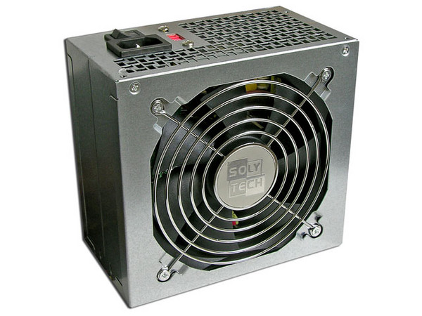 Fuente de Poder SolyTech de 350W, para Gabinete ATX, Conector 20 pines