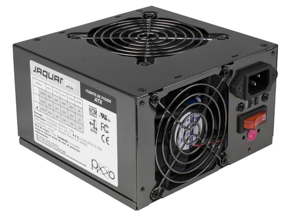 Fuente de Poder Pixxo Jaguar PW Serie de 600W (2 Ventiladores)