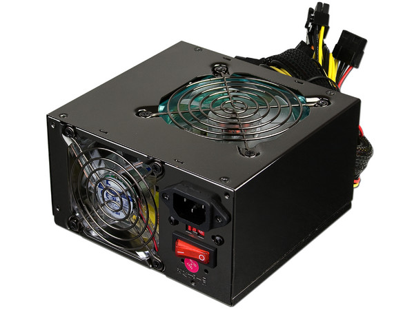 Fuente de Poder Pixxo Monster de 800W (2 Ventiladores)