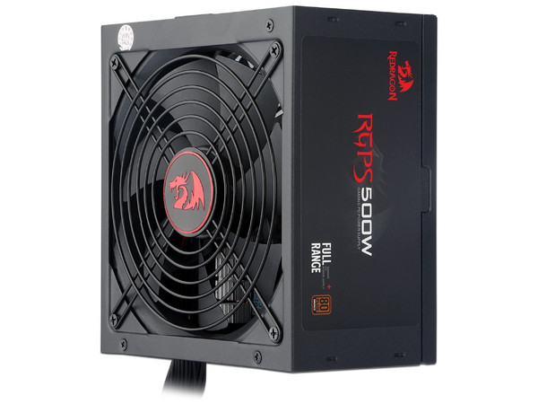Fuente de Poder Redragon GC-PS001 de 500W, ATX, 80 PLUS Bronze.