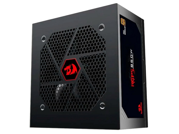 Fuente de Poder Modular Redragon RGPS de 850W, ATX, 80 Plus Gold.