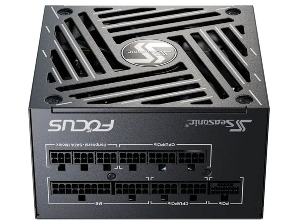 Fuente de Poder Modular Seasonic Focus GX-1000 de 1000W, 80 PLUS Gold, ATX, Color Negro.