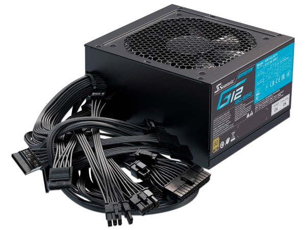 Fuente de Poder Seasonic G12 GC-850 de 850W, ATX, 80 Plus Gold.
