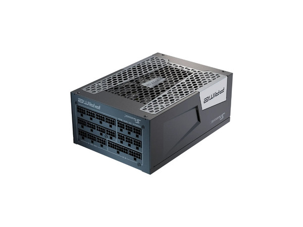 Fuente de Poder Seasonic PRIME TX de 1300W, ATX 3.1, 80 Plus Cybenetics Titanium, Color Negro.