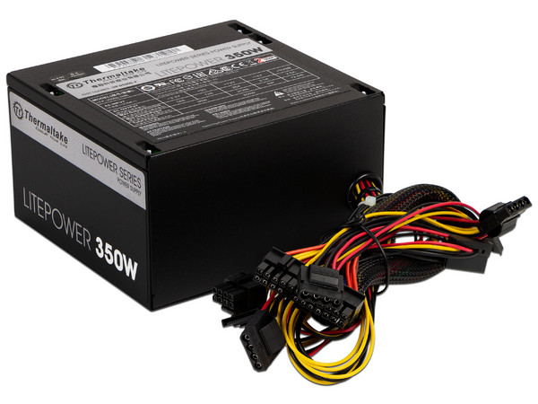 Fuente de Poder Thermaltake Litepower 350W, ATX.