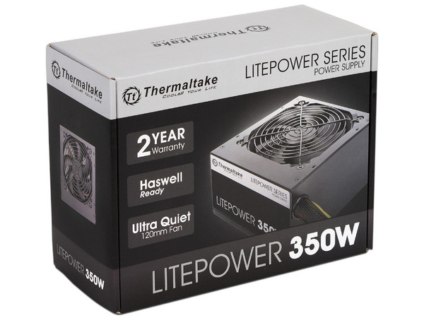 Fuente de Poder Thermaltake Litepower 350W, ATX.
