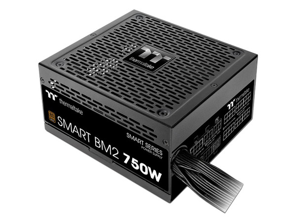 Fuente de Poder Thermaltake Smart BM2 de 750W, Semi-Modular, ATX, 80 PLUS Bronze.