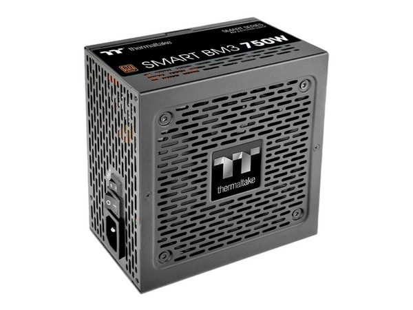 Fuente de poder Thermaltake smart BM3 de 750W 80 PLUS Bronze, ATX, Pcie 5.0.